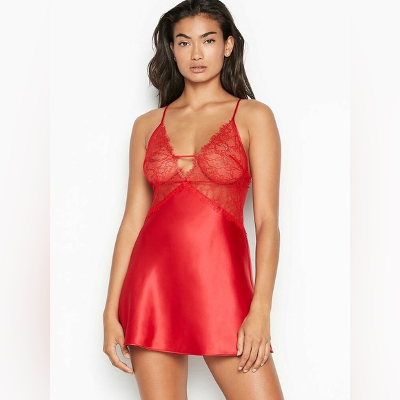 Victoria's Secret Other - Victoria’s Secret Lace Plunge Slip